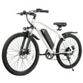 thumbnail image 4 of HOVERFLY OUREA 26" Adult Mountain Electric Bike, 48V,Peak 750W Motor, 20 mph, Max Weight 264 lbs, White,UL2849, 4 of 12