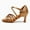 Beige-2.7inch, variant on Women's Latin Dance Shoes Satin Ballroom Salsa Practice Professional Performance Dancing Shoes