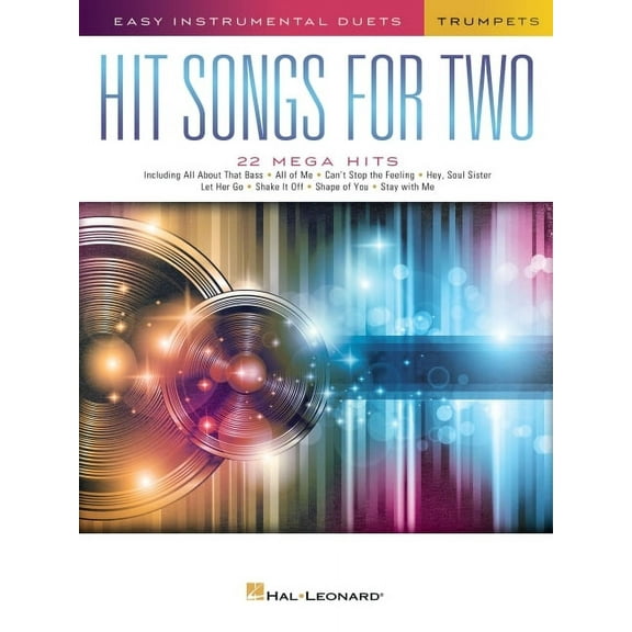 Hit Songs for Two Trumpets: Easy Instrumental Duets (Paperback)