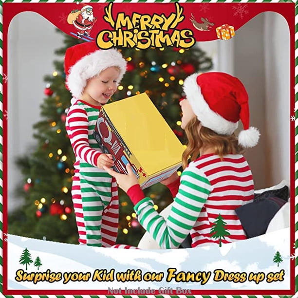 Role Play Fancy Dress Up Set for Pretend Play, Christmas Birthday Present,  School Training- Pretend Uniform w/ Hat, Vest & Tools, and More For Ages 3+  Kids, Toddlers - Walmart Business Supplies