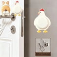 thumbnail image 4 of Lunxisen 6 Pcs Household Protective Wall Collision Sticker Silent Buffer for Door Refrigerator Handle, 4 of 8