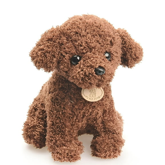 BESTSKY Cute Teddy Dog Stuffed Animals Soft Plush Puppy for Girlfriend Kids - 7inch