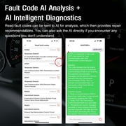 CICPAP Bluetooth OBD2 Scanner for iPhone & Android, 4-System Code Reader for Engine, Transmission, ABS & SRS/Airbag, Check Engine Diagnostic Tool with Free App