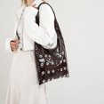 thumbnail image 4 of Small Round Bead Shoulder Bag High-grade Rivet Niche Design Light Luxury Brand Unique Commit Large-capacity Women's Underarm Bag, 4 of 6