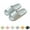 Gray, variant on PUMISAS Summer Slippers For Women Super Soft Breathable Solid Color Home Slippers Indoor Bathroom Waterproof Shoes