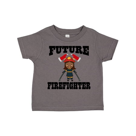 

Inktastic Future Firefighter Girls Gift Toddler Toddler Girl T-Shirt