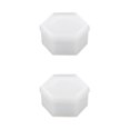thumbnail image 3 of Guardoinrt Durable Box Resin Mold Mould Flower Cake DIY Molds -Shape hexagon 2Set, 3 of 6