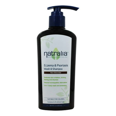 Natralia Eczema, Psoriasis Soap-Free Body Wash And Shampoo, 7 Oz, 3 (Best Soap And Lotion For Eczema)