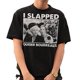 thumbnail image 1 of Celebrate Laughter in with 'I Slapped Ouiser Boudreaux' Men's Streetwear Tee!, 1 of 6
