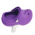 thumbnail image 2 of Zapatas Con Orificio De Salida De Aire 3D Air Outlet Crocs Colgantes Clip-on Car Air Vents Hole Zapatos Decoración (Púrpura) Sywqhk Libre de BPA, 2 of 5
