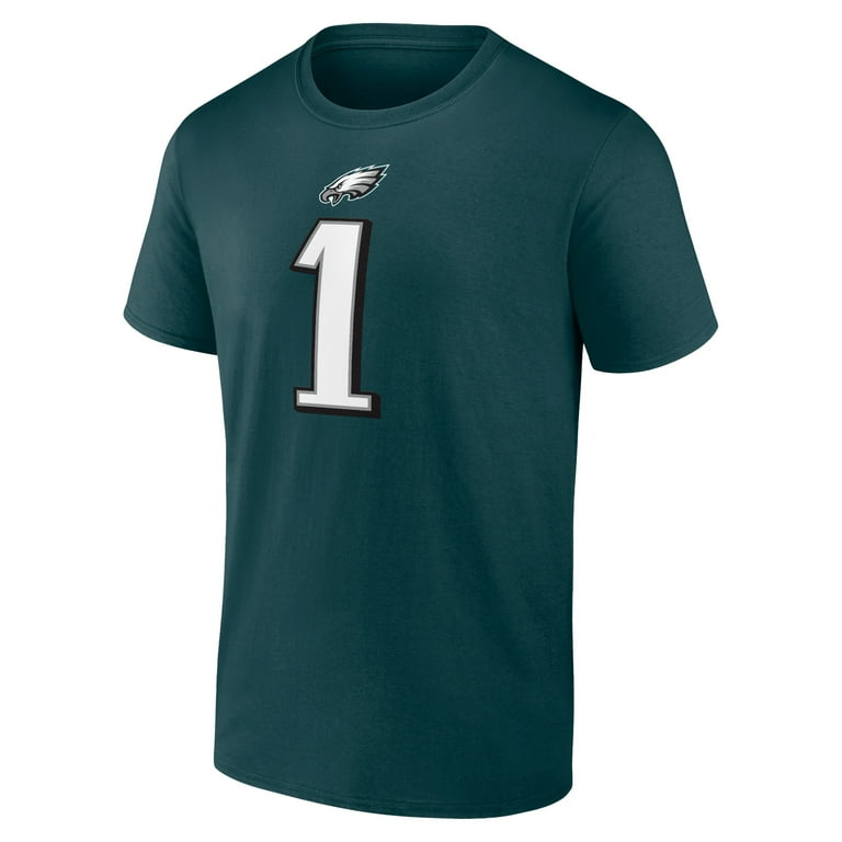 Men s Fanatics Branded Jalen Hurts Midnight Green Philadelphia Eagles Athletic Coordinator T Shirt Walmart