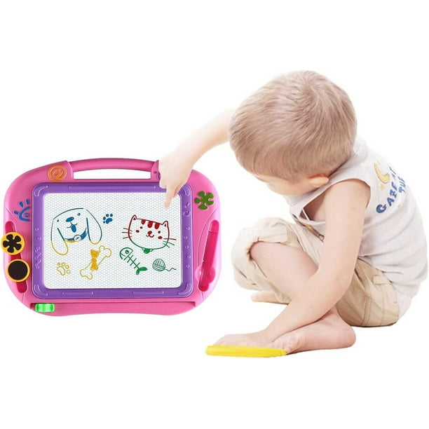 BRILLAR Pizarra de dibujo magnetica Bloc de notas borrable juguete educativo para ninos regalo perfecto de tamano de viaje para ninas y ninos 1 ud. Walmart en linea