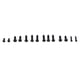thumbnail image 5 of Tornillos Autorroscantes, 10 Tamamos 1000 piezas kit Surtido de pernos autorroscantes con cabeza cruzada de acero inoxidable m1 m1.2 m1.4 m1.7 para relocencia, gafas, reparación, 5 of 7