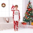 thumbnail image 4 of HAiming Ensembles de Pyjamas de Noël pour la Famille Arbre à Carreaux Confortables Manches Longues Col Rond Tenues de Festival Imprimées pour Fête, 4 of 6