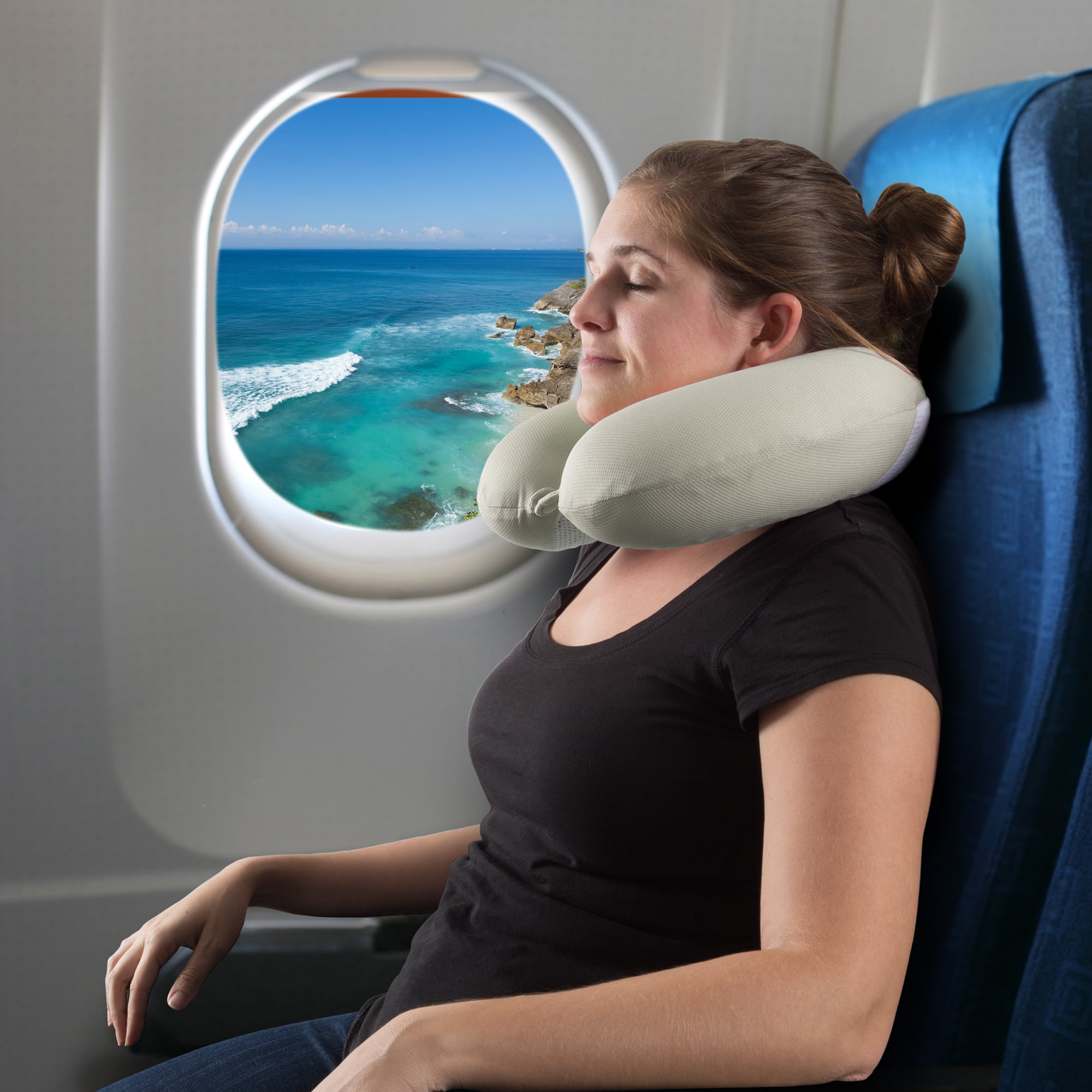 travel head pillow cover
