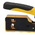 thumbnail image 3 of Modular ratchet crimping tool for 6-pin and 8-pin data cables, multi-function wire stripper for standard RJ11, RJ12 and RJ45 connectors., 3 of 4