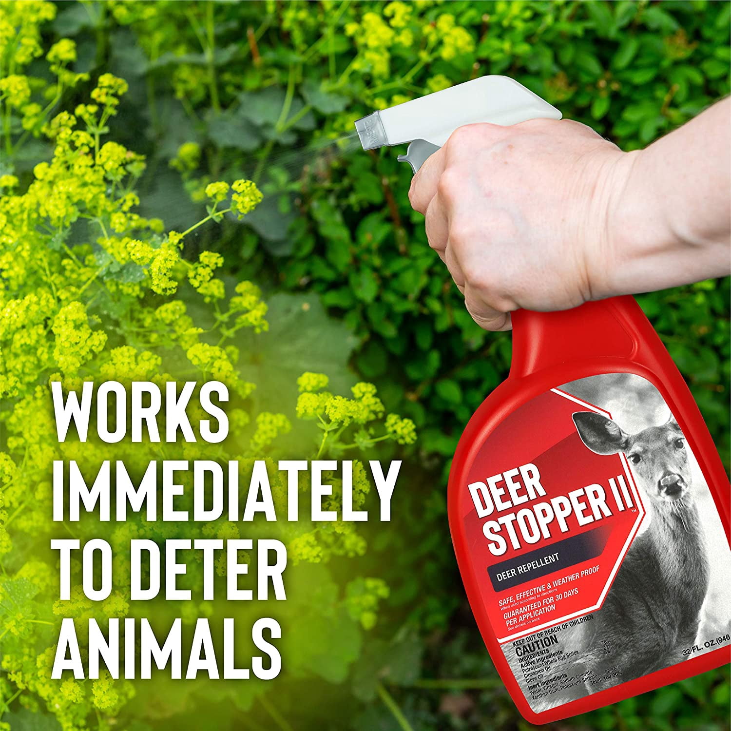 Deer Stopper II Animal Repellent, 2.5 Gallon Ready-to-Use