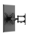 thumbnail image 4 of PL-223 Landscape to Portrait Vertical Rotation Full Motion TV Monitor Wall Mount Bracket Articulating Arms Swivel Tilt for Most 13" to 43" Flat Screen TV | Max VESA 200x200mm Up to 44lbs, 4 of 4