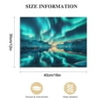 thumbnail image 3 of Nawypu Aurora Borealis Canvas Wall Art Northern Lights Picture for Bedroom Modern Scenery Painting Print Artwork Landscape Wall Decorations Living Room Décor, 3 of 6