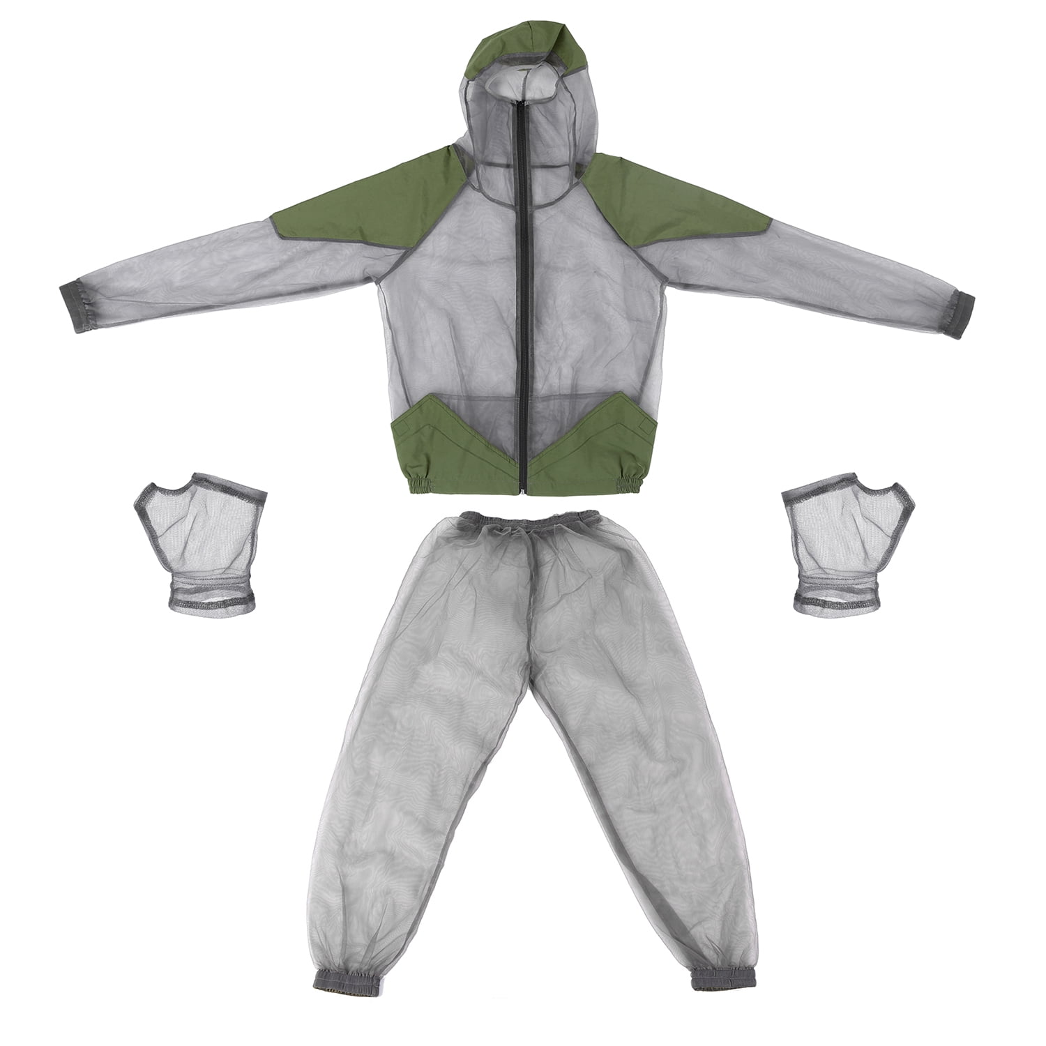 -proof Outdoor  Repellent Suit Bug Jacket Mesh Hooded Suits Fishing Hunting Camping Jacket  Protective Mesh Fishing Clothes  Prevent Suit