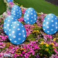 thumbnail image 4 of PMU Easter Celebrations Inflatable Easter Eggs Decorations 16 inch Blue - Lawn Decoration, Easter Party Accessories (1/pkg) Pkg/1, 4 of 8