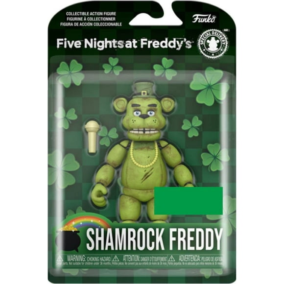 Figura de acción Plush Funko Five Nights at Freddy's Shamrock Freddy