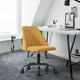 thumbnail image 3 of Silla de Oficina FurnitureR Tela BONE Amarillo, 3 of 5