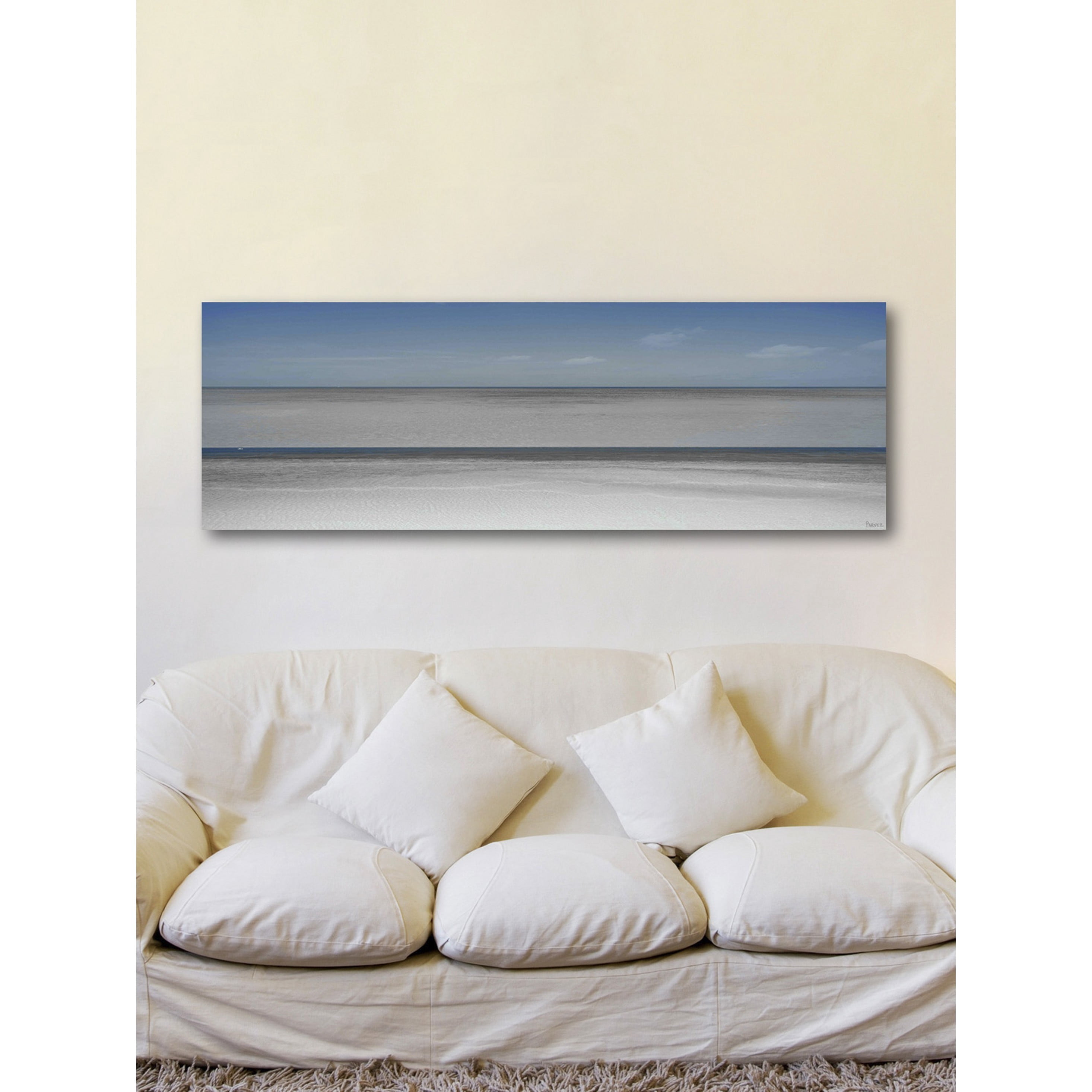 Parvez Taj "Grey Water" Print on Canvas