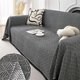 thumbnail image 1 of Funda de Sofá Reversible Chenilla Antideslizante Protector de Muebles para Sofá Fundas para Sofa Protector Cover Añade Estilo y Comodidad a Tu Salón (Negro), 1 of 4