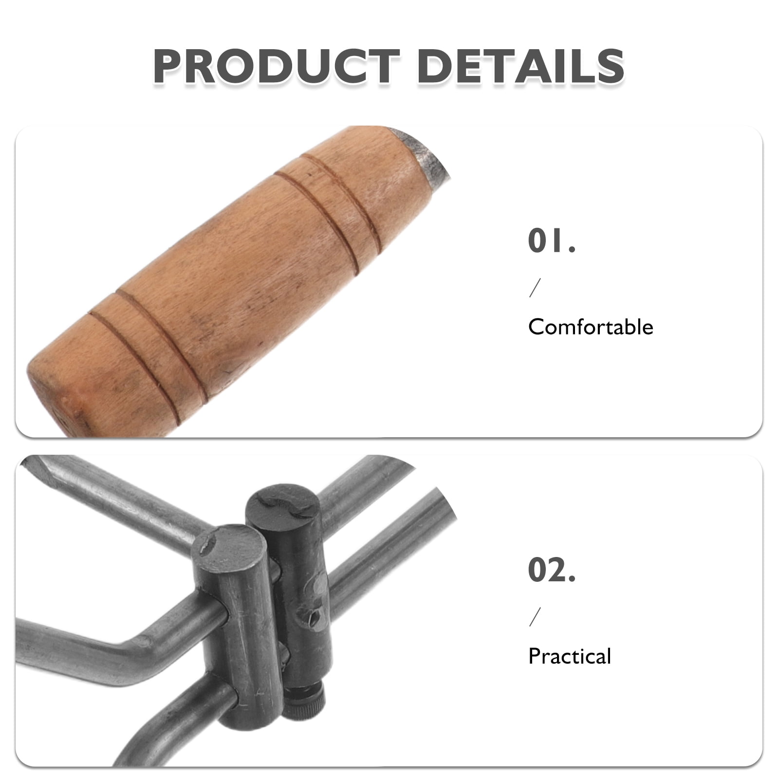 OUNONA Heavy Duty Crucible Tongs with Insulated Handle, Metal Tool for Laboratory and Industrial Use