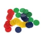 thumbnail image 3 of Juego de Fichas de Zulema 128 Fichas de plástico para póquer colores azul rojo verde amarillo, 3 of 8