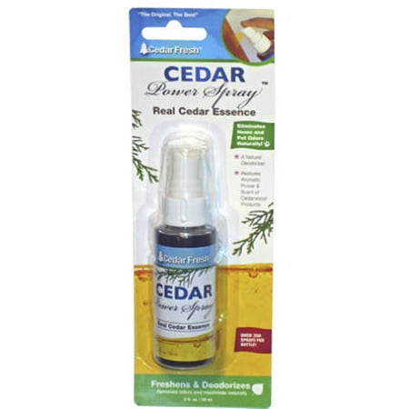 2PK-2 OZ, Cedar Power Spray, Cedar Extract Spray, Restores Scent Of Cedar