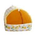 thumbnail image 2 of Monfince Winter Hamster House Bed Soft Comfortable Windproof Cotton M-XL Foldable For Guinea Pig Tent Bed Small Animal Warm Bed, 2 of 7