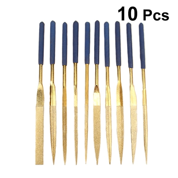 WHAMVOX 10 Pcs/set Needle File for Woodworking Hobby Files Hand Tools