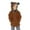 Brown, variant on Toddler Kids Winter Jackets Kids Baby Boys Girls Sweatshirt Coat Fall Winter Zip Up Cute Bear Ears Hooded Warm Coat Outwear Outwear Snowsuit 2-3 Years