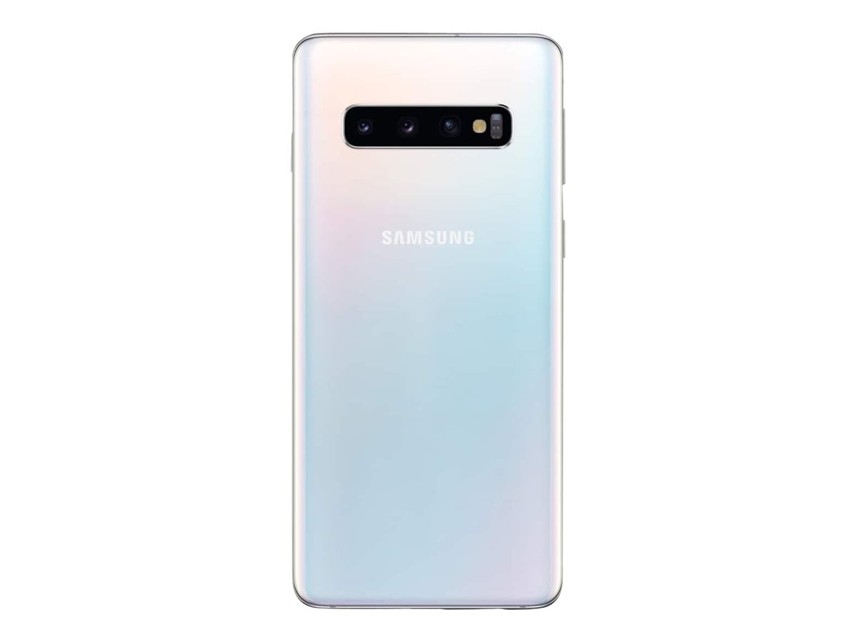 Galaxy S10 128GB 8GB RAM (GSM Only, No CDMA) Unlocked Phone - Prism White  SM-G973FZWJTPA -Samsung - International Version