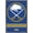 Barnwood Framed Version, variant on NHL Buffalo Sabres - Logo 20 Wall Poster, 22.375" x 34"