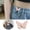 A 1PC, variant on Monjani 1PC Adjustable Pants Waist Tightener Butterfly Design with Pearl Waist Buckle No-Sew Detachable Reusable Effortless One-Step Installation for Loose Jeans Buckle Extender Pants
