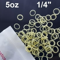 100x Orthodontic Rubber Bands Braces Stretch Elastic Oral Mouth Teeth 5oz 1/4"
