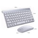 thumbnail image 2 of Teclado Y Ratón Silenciosos Inalámbricos De 2,4G Para Notebook, Portátil, Pc De Escritorio, Mini Conjunto Combinado De Ratón Y Teclado Multimedia De Tamaño Completo Sweethay EL012186-00, 2 of 6