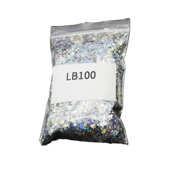 Mixed Color Body Hair Glitter - 50g Resealable Bag, Metallic Effects & Multi-Occasion Use - Sparkle for Parties/Nails/DIY Crafts