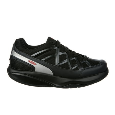 MBT Shoes Women's Sport 3 Comfort Width Athletic Shoe: 6 Wide (D) Black/Mesh