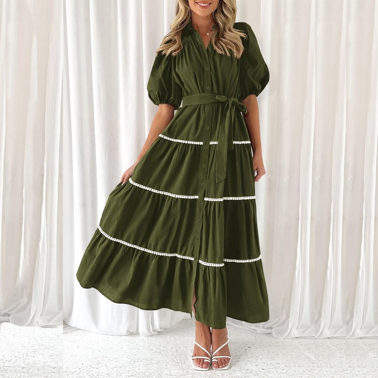 ladies summer shirt dresses Amazon.com: Womens Shirt Dresses Casual Loose Short Sleeve Cotton Mini Dress  2024 Summer Dress Seamed Loungewear Vacation Outfit Black : Clothing, Shoes  & Jewelry