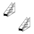 thumbnail image 4 of MLINS 2pcs Coffee Syrup Rack Syrup Bottle Holder Multi-layer Syrup Organizer Coffee Syrup Organizer, 4 of 8