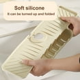 thumbnail image 4 of Staron Beige Faucet Mat for Kitchen, Silicone Faucet Sink Mat Dish Soap Sponge Holder for Kitchen Counter, Sink Protectors for Kitchen Sink Splash Guard, 4 of 5