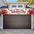 thumbnail image 7 of LUUFILx Valentine's Day Backdrop Banner Decorations Photography Props Party Supplies Heart Decor Background, 7 of 7