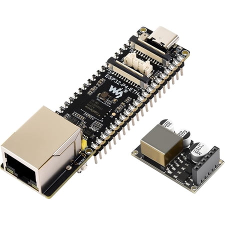 ESP32-P4-POE-ETH Development Board Adopts ESP32-P4, Supports PoE and USB Type-C Power Supply, with MIPI-CSI/DSI, USB 2.0 OTG, Ethernet, SDIO 3.0 TF Card Slot, Microphone, Speaker Header, etc.