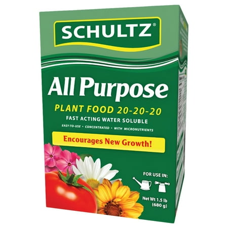 UPC 089146901006 product image for Schultz 1.5 Lb. 20-20-20 All Purpose Fast Acting Water Soluble Plant Food | upcitemdb.com