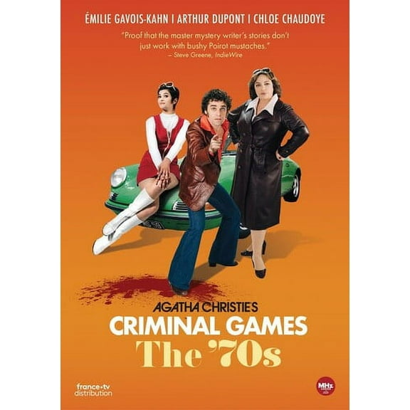 Agatha Christie's Criminal Games: The '70s (DVD), MHZ Networks Home, Drama