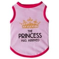 thumbnail image 2 of Walbest Pet Dog Vest, Puppy Clothes Round Neck Letter Printed Fashion Outfit Pet Vest Dog Sleeveless Clothes Cat Costume for XS-XL Puppy Kitten, 2 of 7